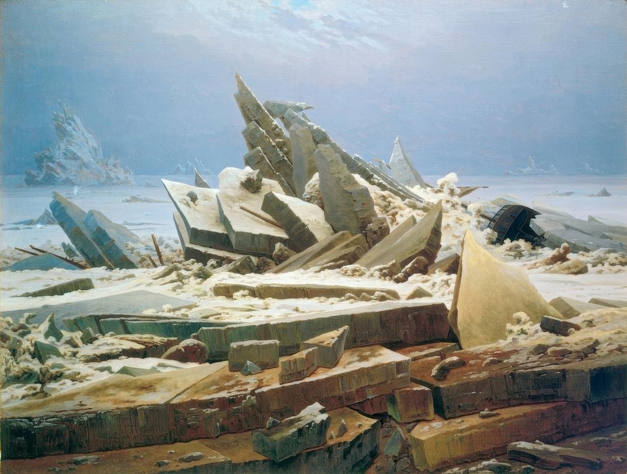 Das Eismeer von Caspar David Friedrich