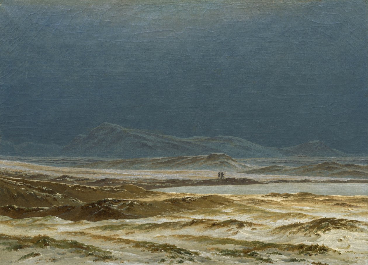 Nordlandschaft, Frühling, ca. 1825 von Caspar David Friedrich