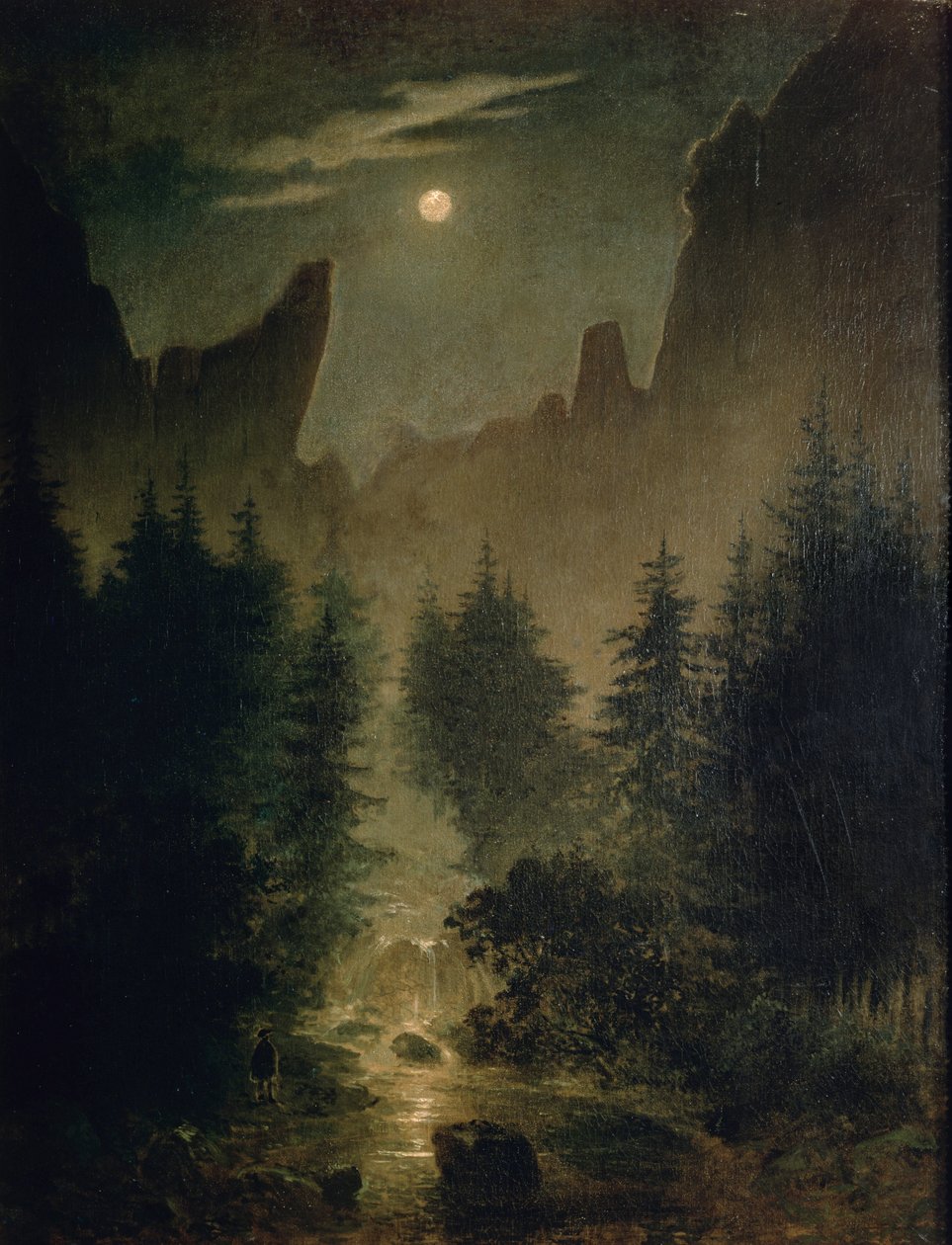 Uttewalder Grund von Caspar David Friedrich