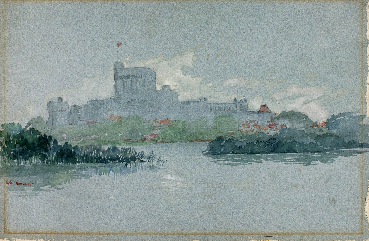 Schloss Windsor, England von Cass Gilbert