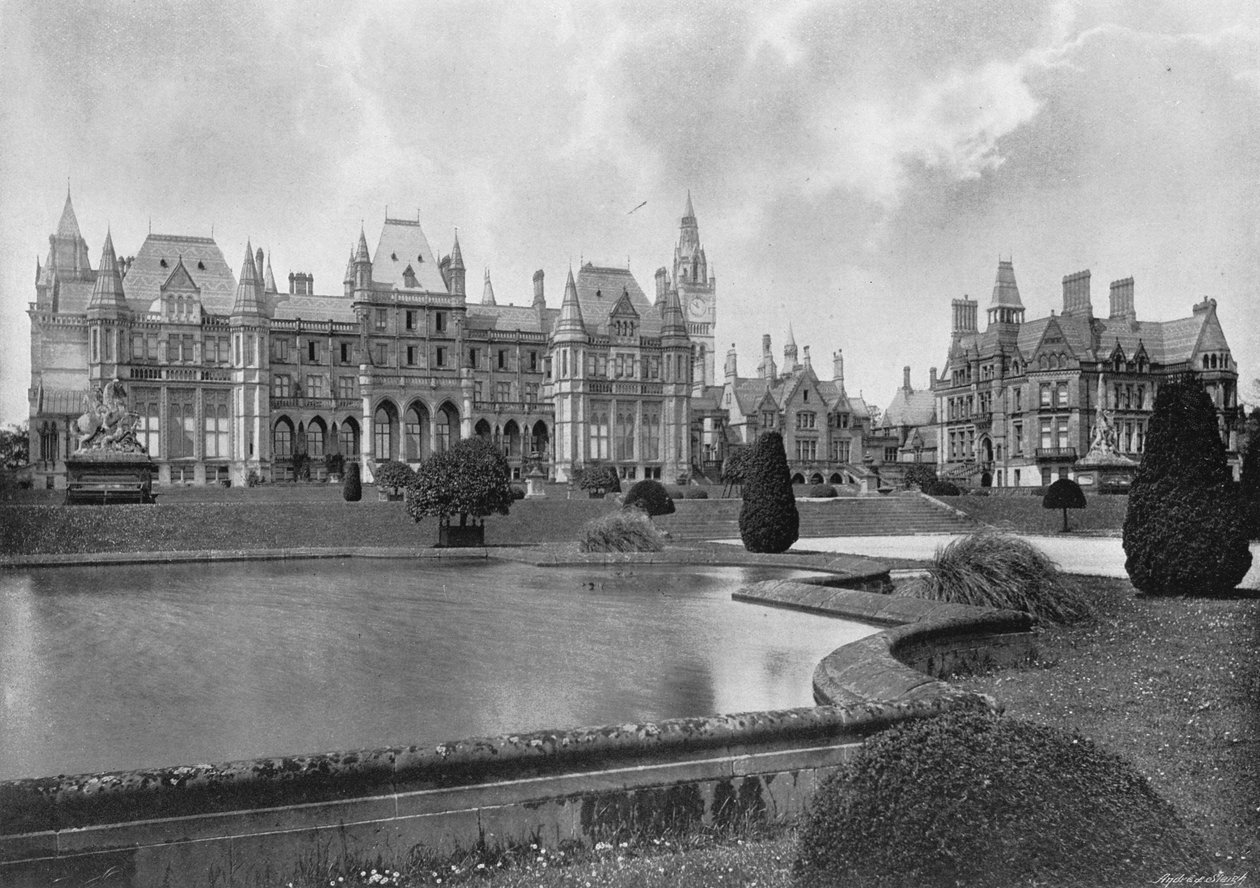 Eaton Hall, um 1896 von Catherall and Pritchard