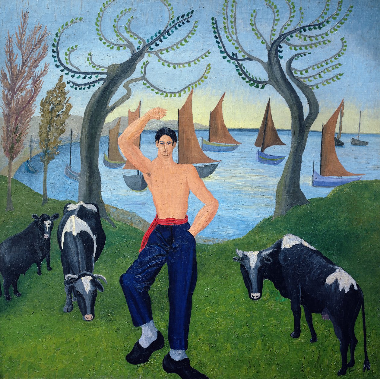 Der tanzende Matrose von Cedric Morris