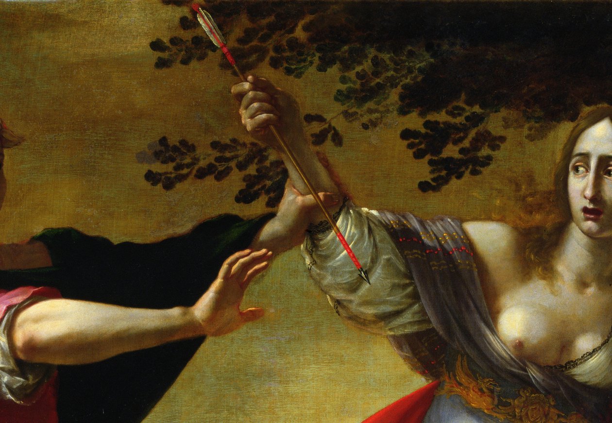 Rinaldo und Armida, ca. 1630-40 (Detail) von Cesare Dandini