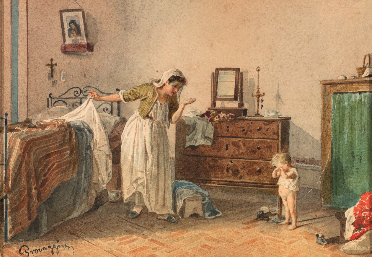 Verweis, 19. Jahrhundert von Cesare Provaggi