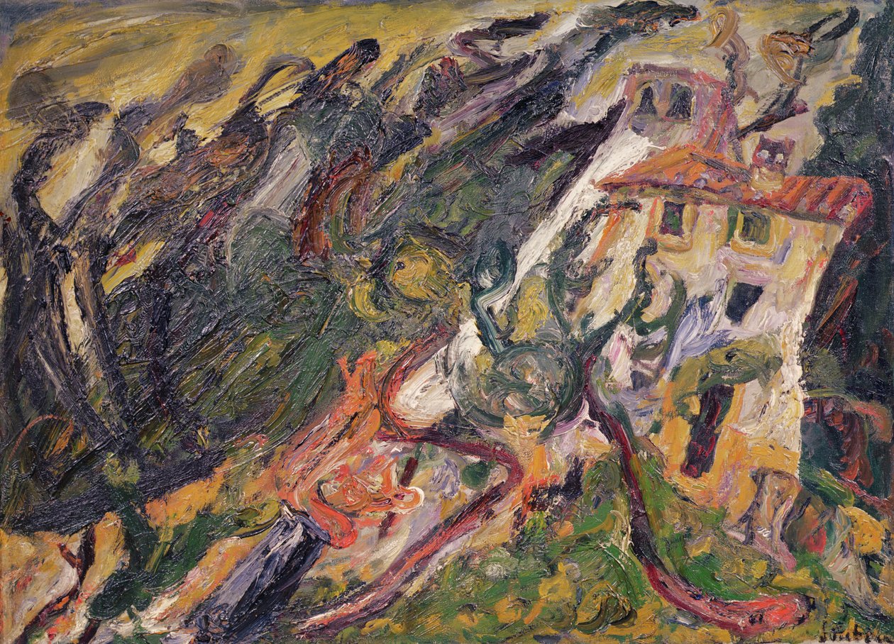 Schlucht von Loup sur Vence, ca. 1923 von Chaim Soutine