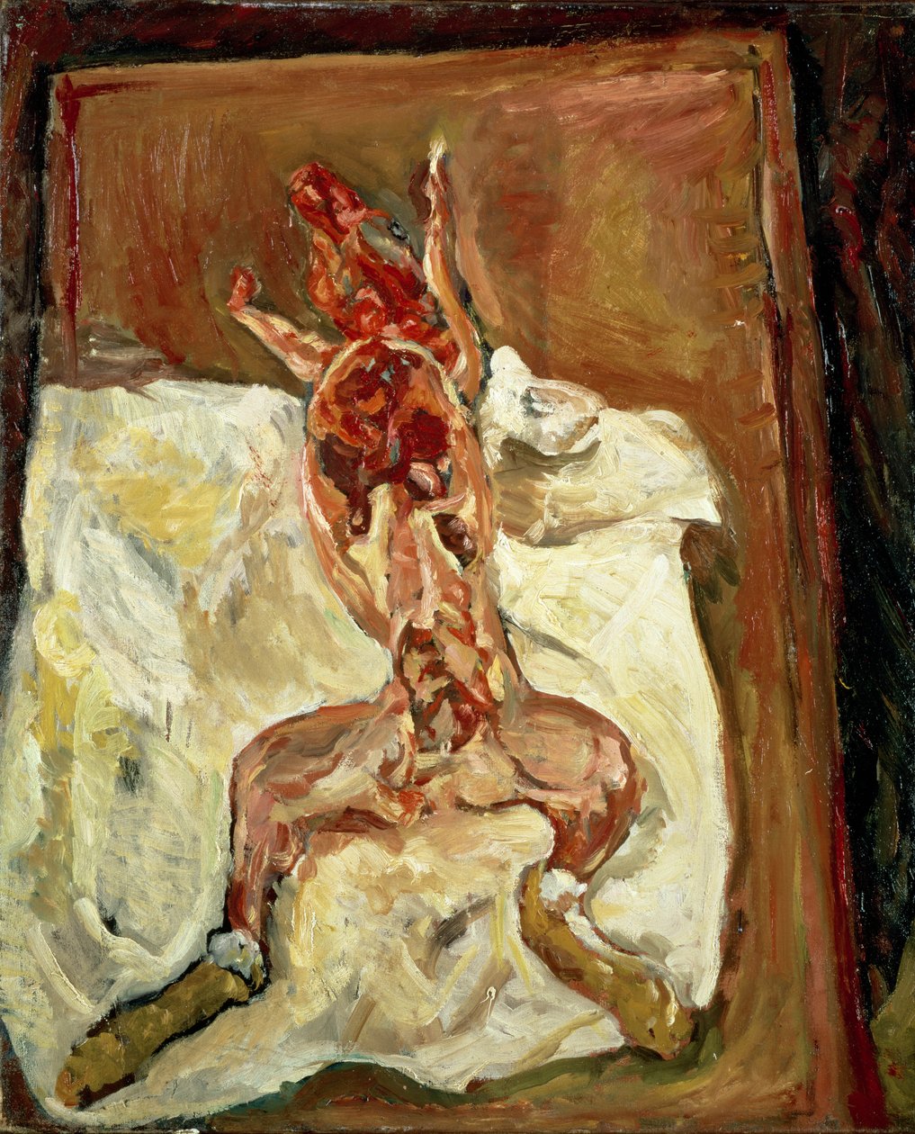 Gehäutetes Kaninchen, ca. 1921 von Chaim Soutine