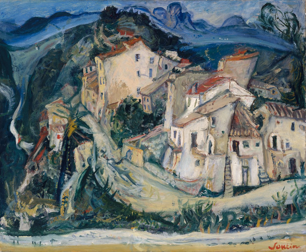 Ansicht von Cagnes, ca. 1924-25 von Chaim Soutine
