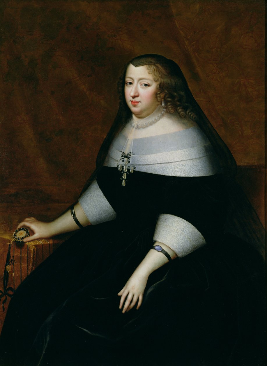 Porträt von Anne von Österreich (1601-66) von Charles Beaubrun