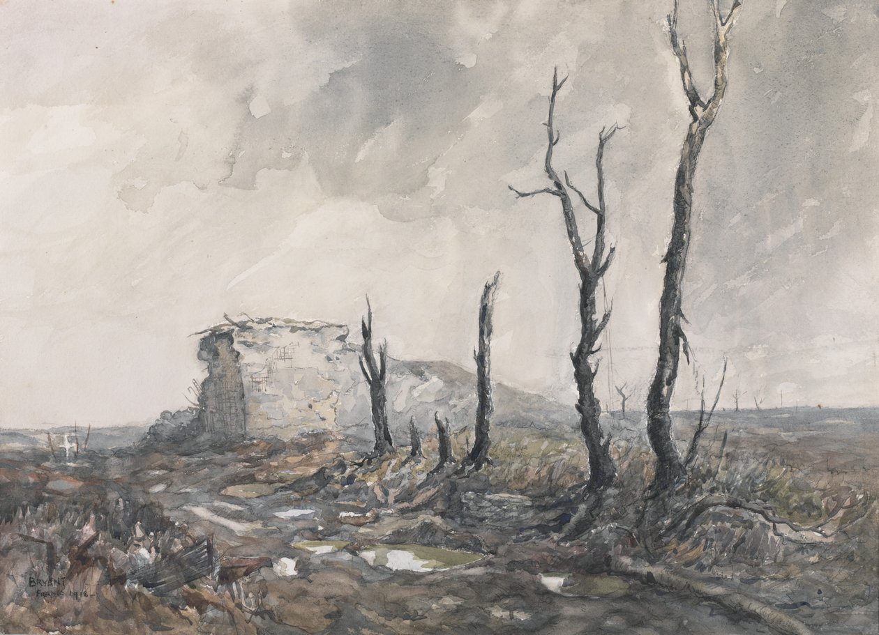 Gibraltar, starker Punkt, Pozieres, 1918 von Charles David Jones Bryant
