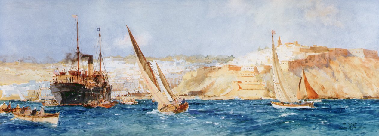 Tanger, 1911 von Charles Edward Dixon