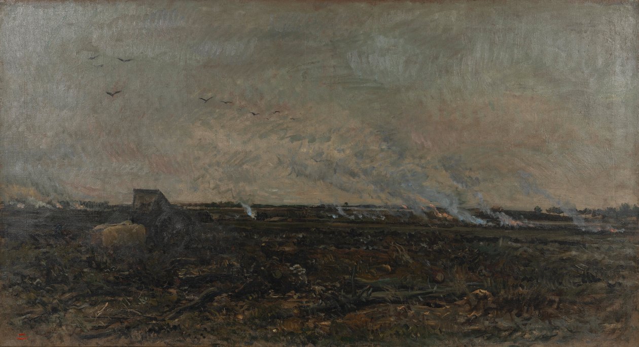 Oktober von Charles Francois Daubigny
