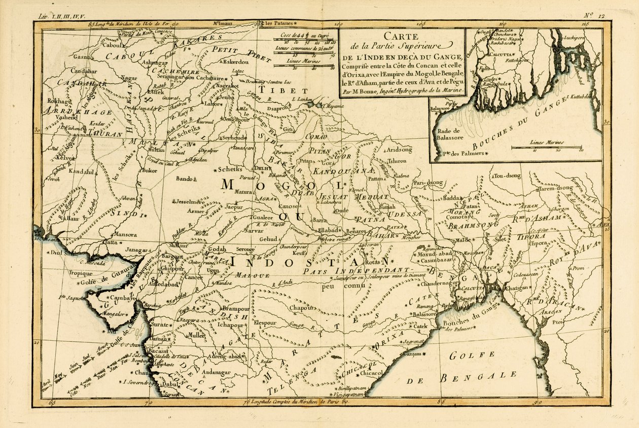 Nordindien, aus 