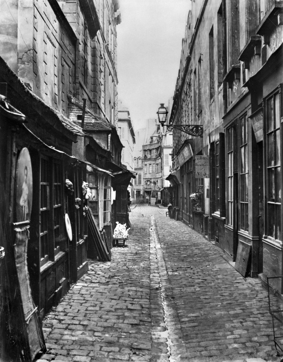 Passage de la Petite Boucherie (von der rue Gozlin) von Charles Marville