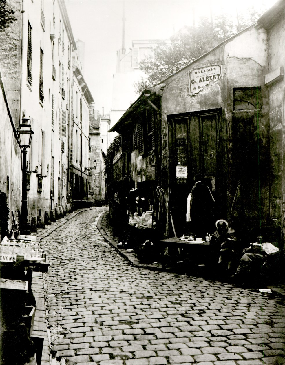 Rue du Jardinet und die Sackgasse von Rohan, Paris, 1858-78 von Charles Marville