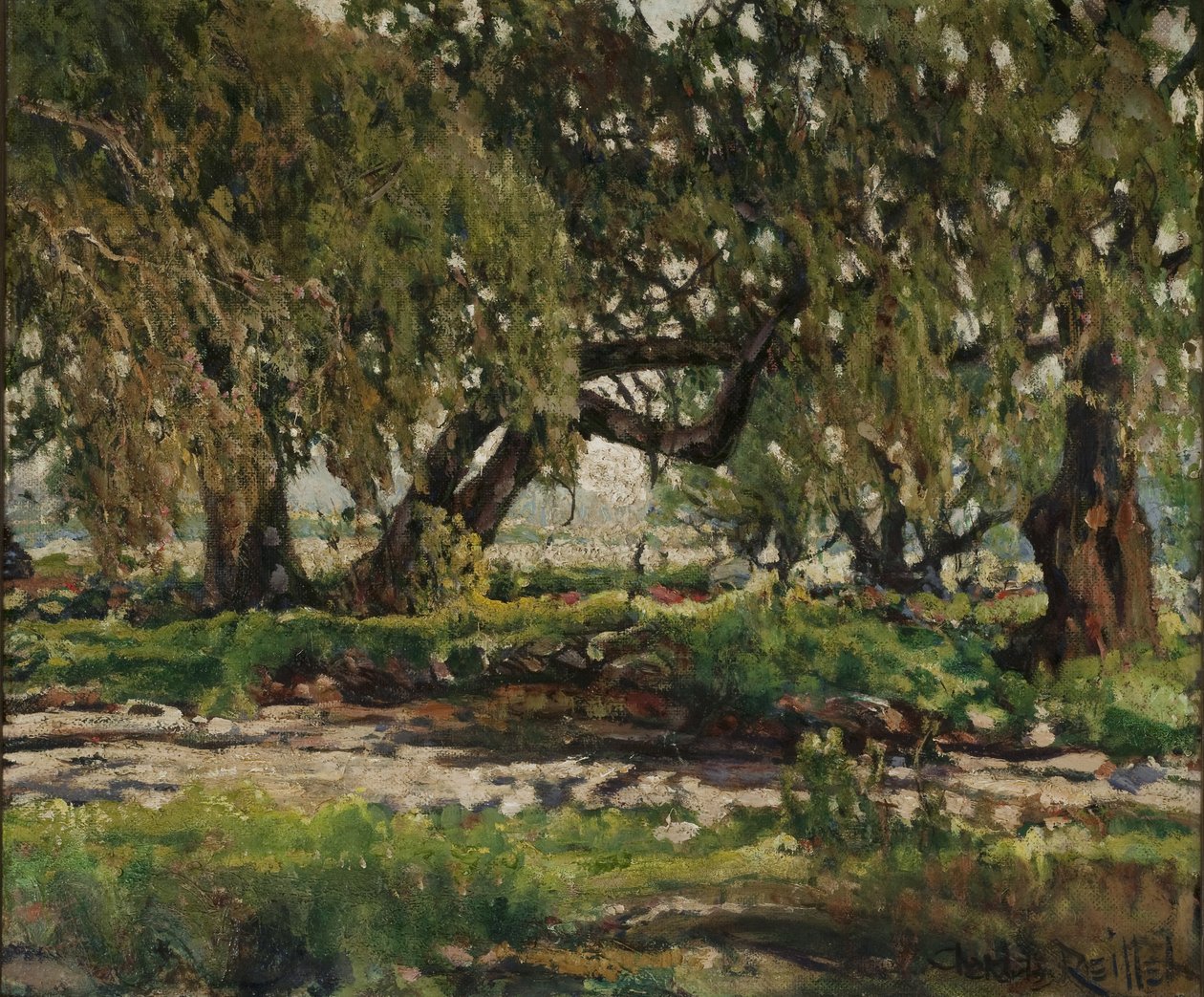 Am Rand des Eichenhains, 1935 von Charles P. Reiffel