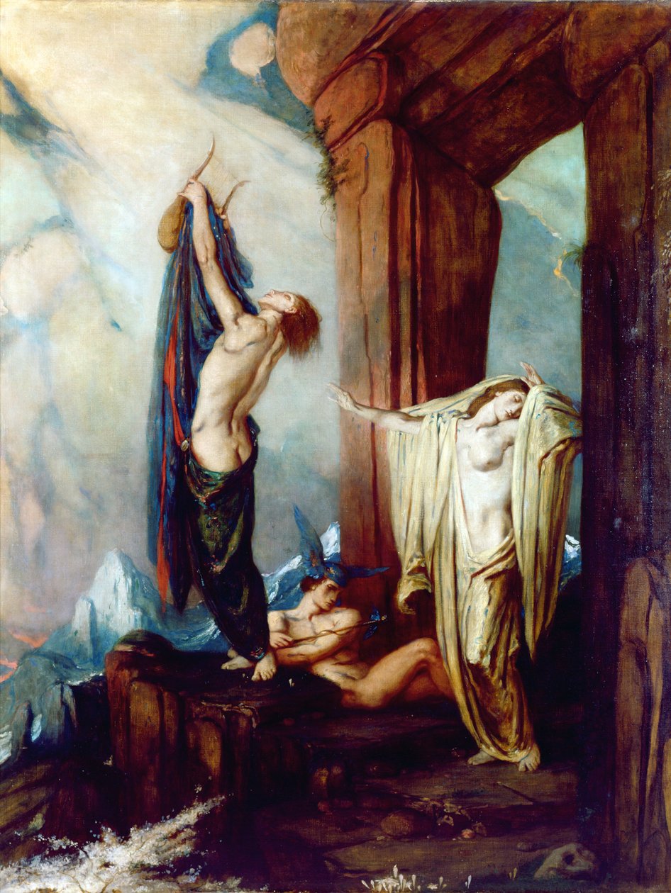 Orpheus und Eurydike, ca. 1922 von Charles Ricketts