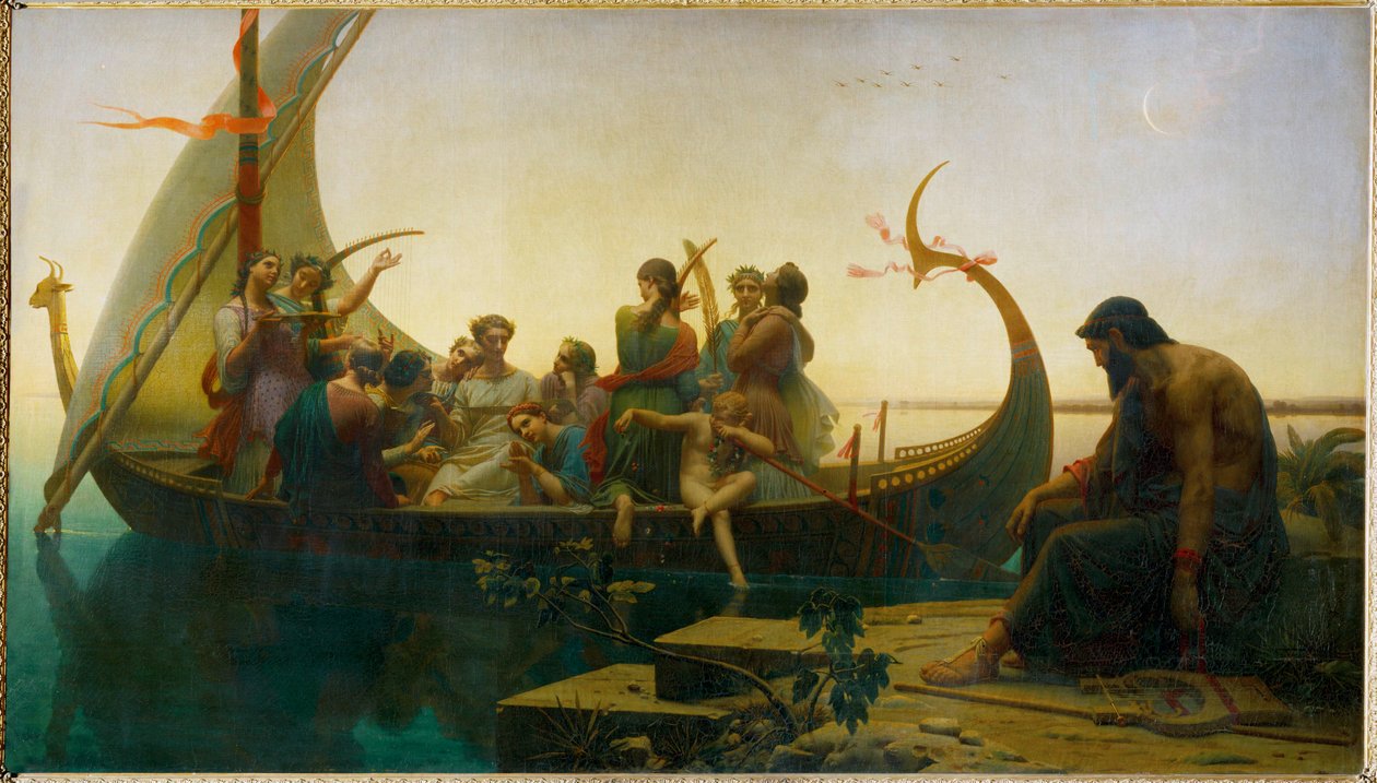 Der Abend oder die verlorenen Illusionen von Charles (after) Gleyre