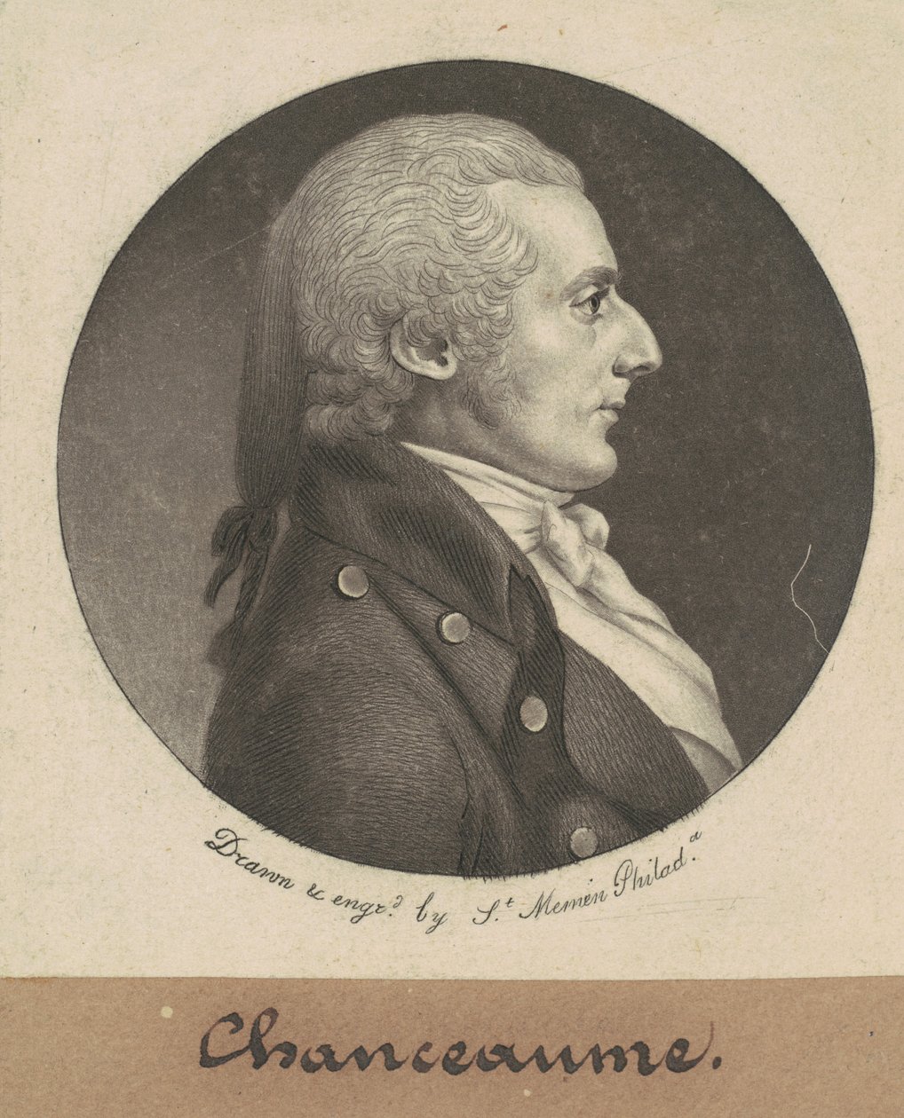 Chanceaume von Charles B. J. Févret de Saint Mémin