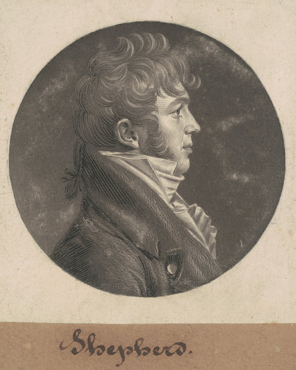 Hirte von Charles B. J. Févret de Saint Mémin