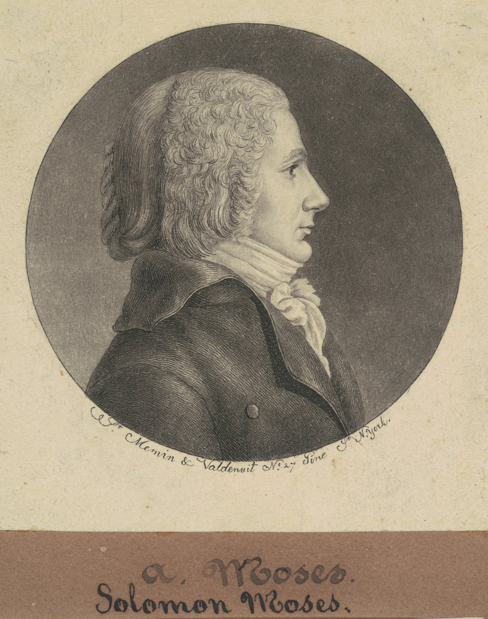 Solomon Moses von Charles B. J. Févret de Saint Mémin