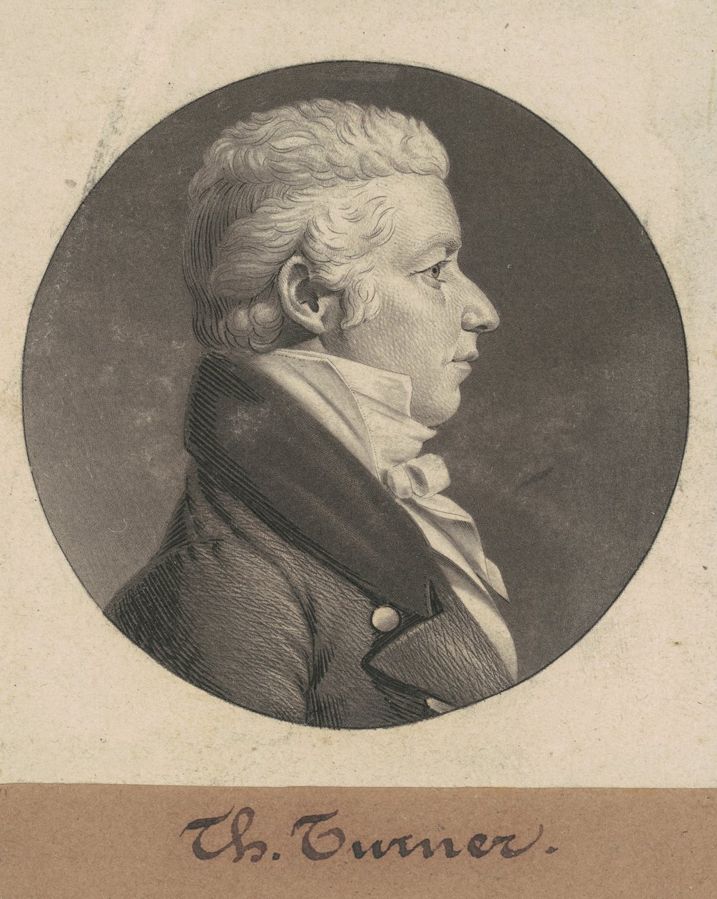 Thomas Turner von Charles B. J. Févret de Saint Mémin