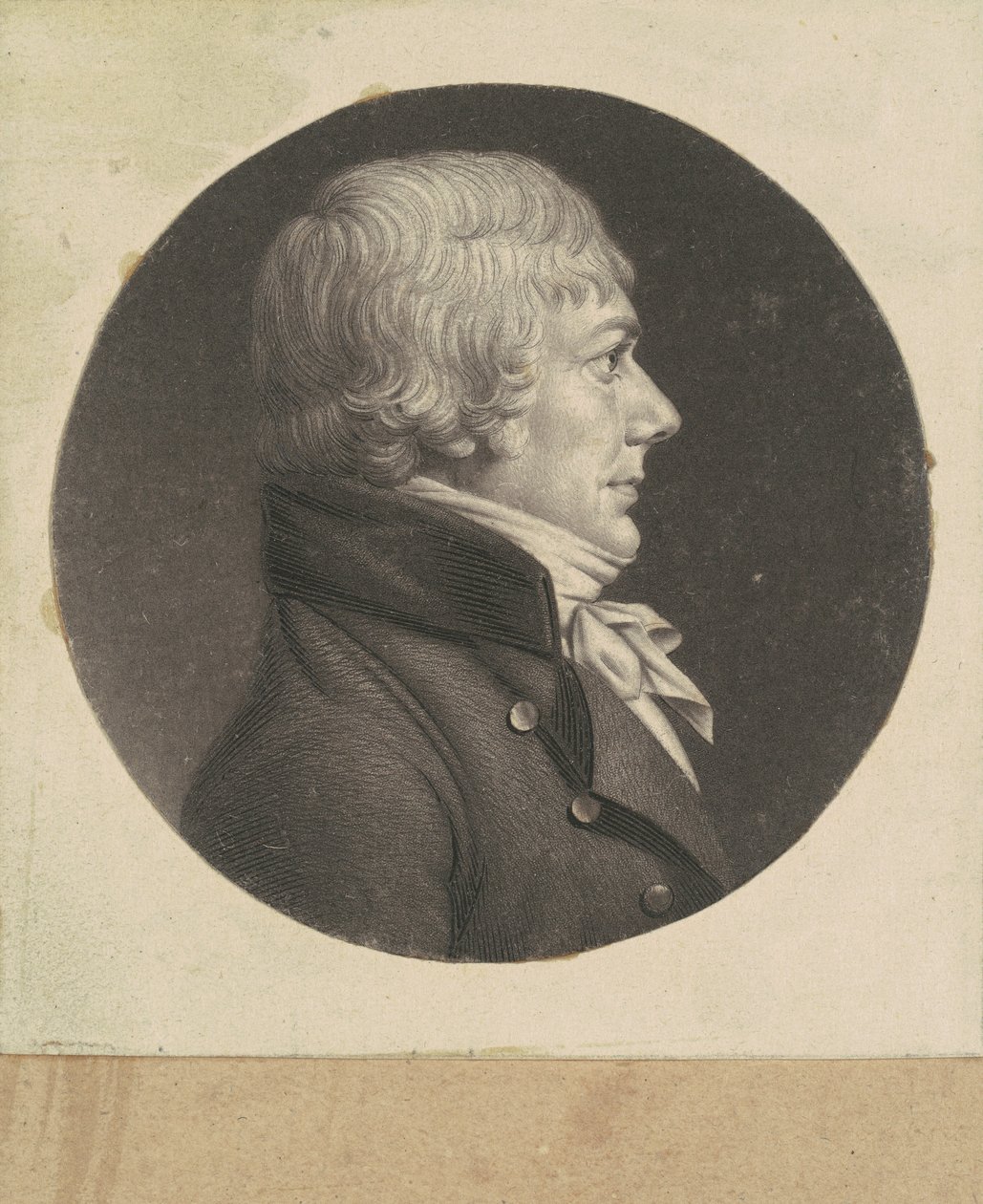 Unbekannter Mann von Charles B. J. Févret de Saint Mémin