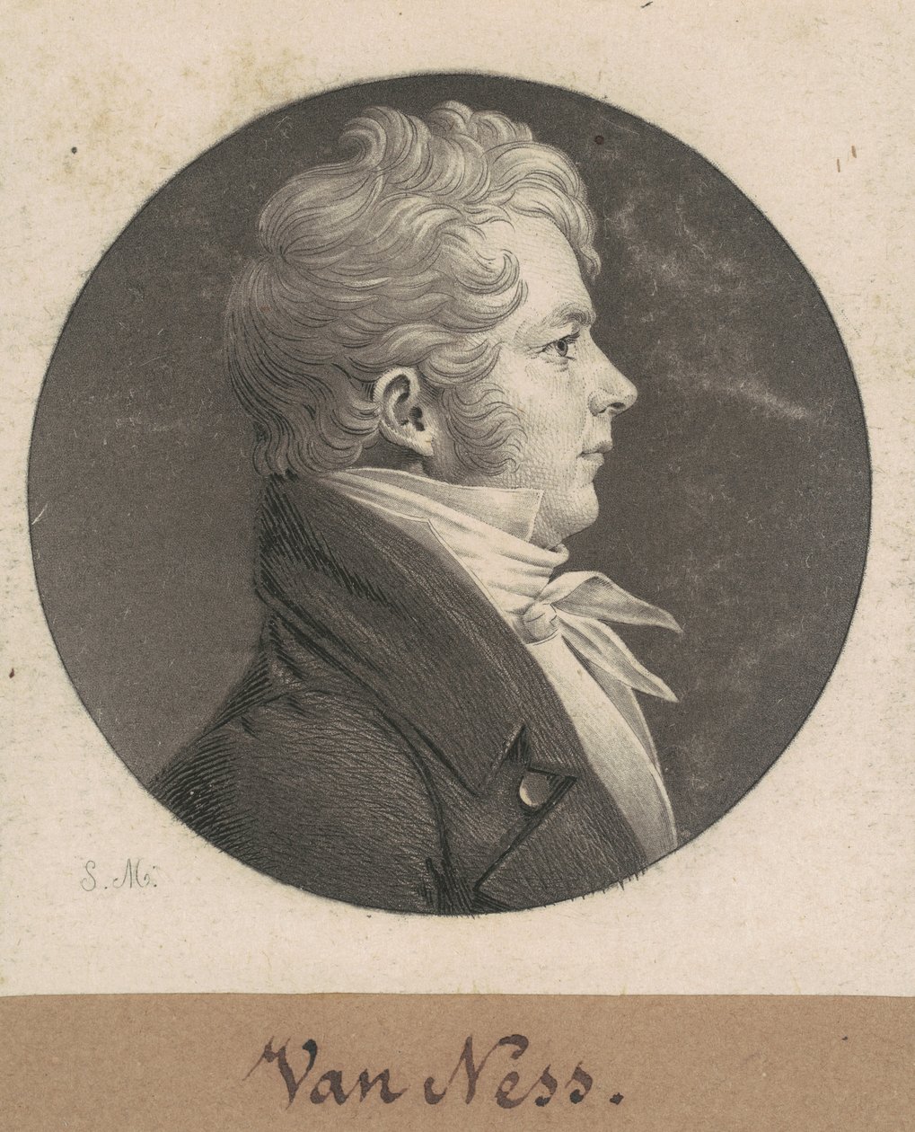 Van Ness von Charles B. J. Févret de Saint Mémin