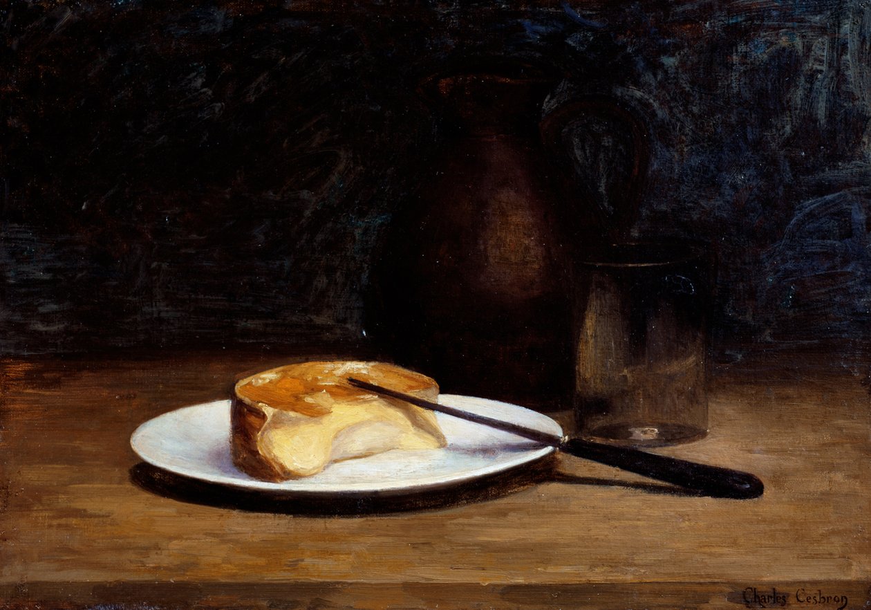 Stillleben mit Colonel, 1900 von Charles Cesbron