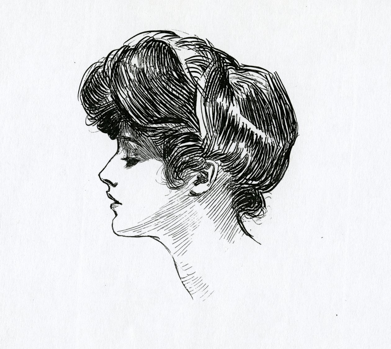 Ein Gibson-Mädchen, ca. 1902 von Charles Dana Gibson