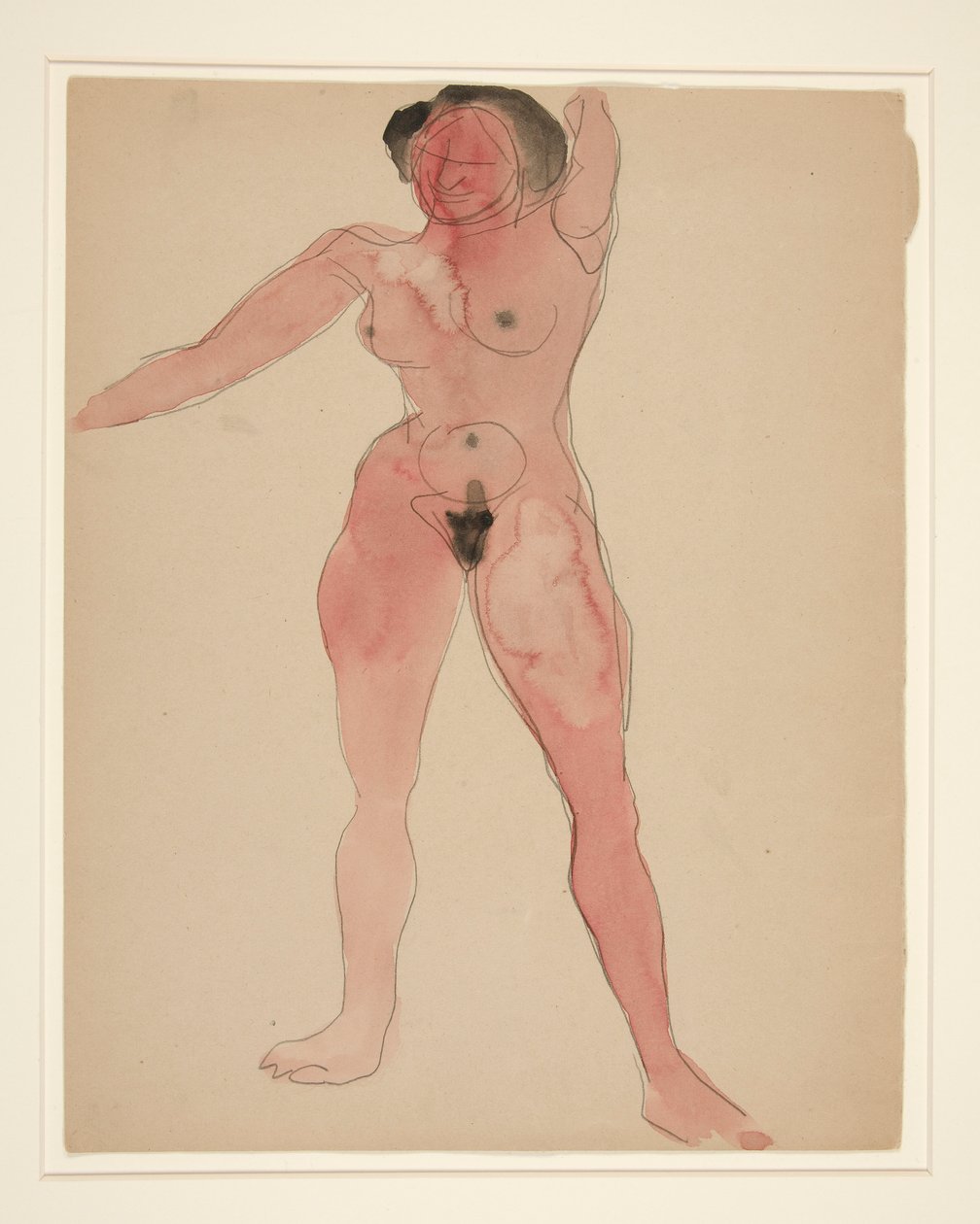 Weiblicher Akt von Charles Demuth