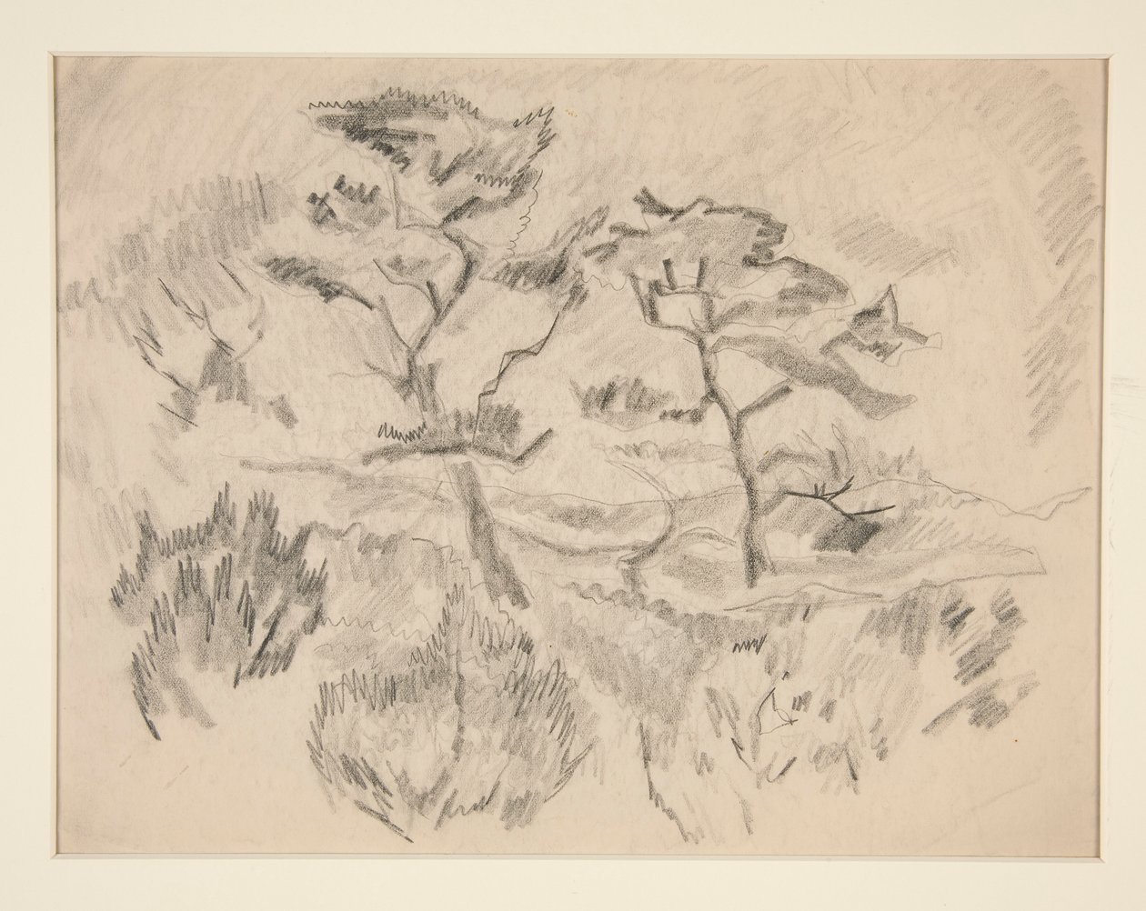 Landschaft (Bermuda oder Provincetown?) von Charles Demuth