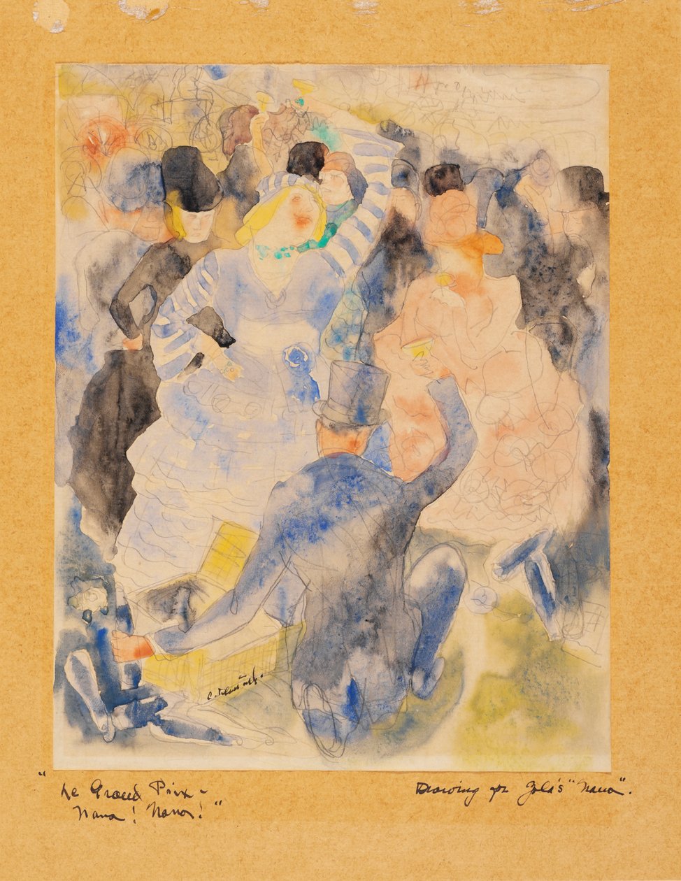 Zolas Nana, 1915-16 von Charles Demuth