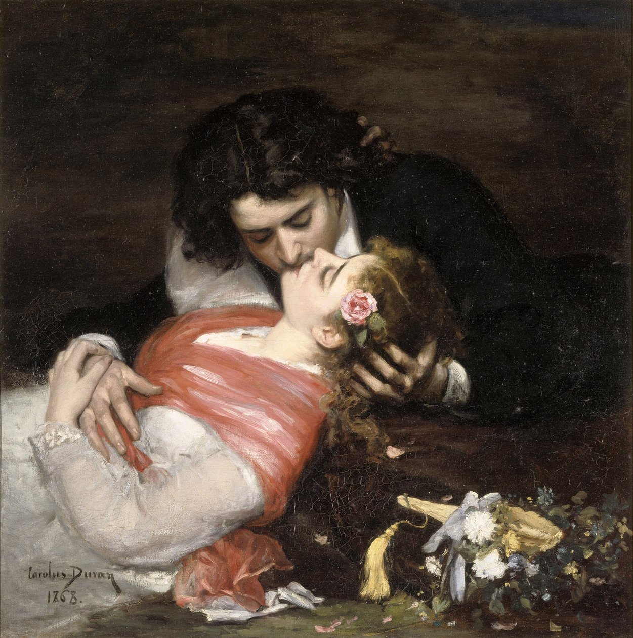 Der Kuss von Charles Emile Auguste Carolus Duran