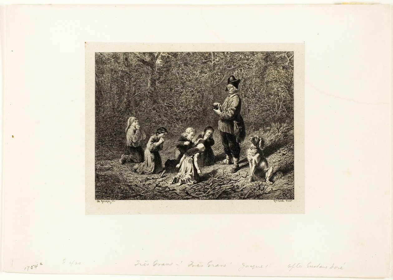 Ernst! Ernst! Sehr ernst! von Charles Emile Jacque