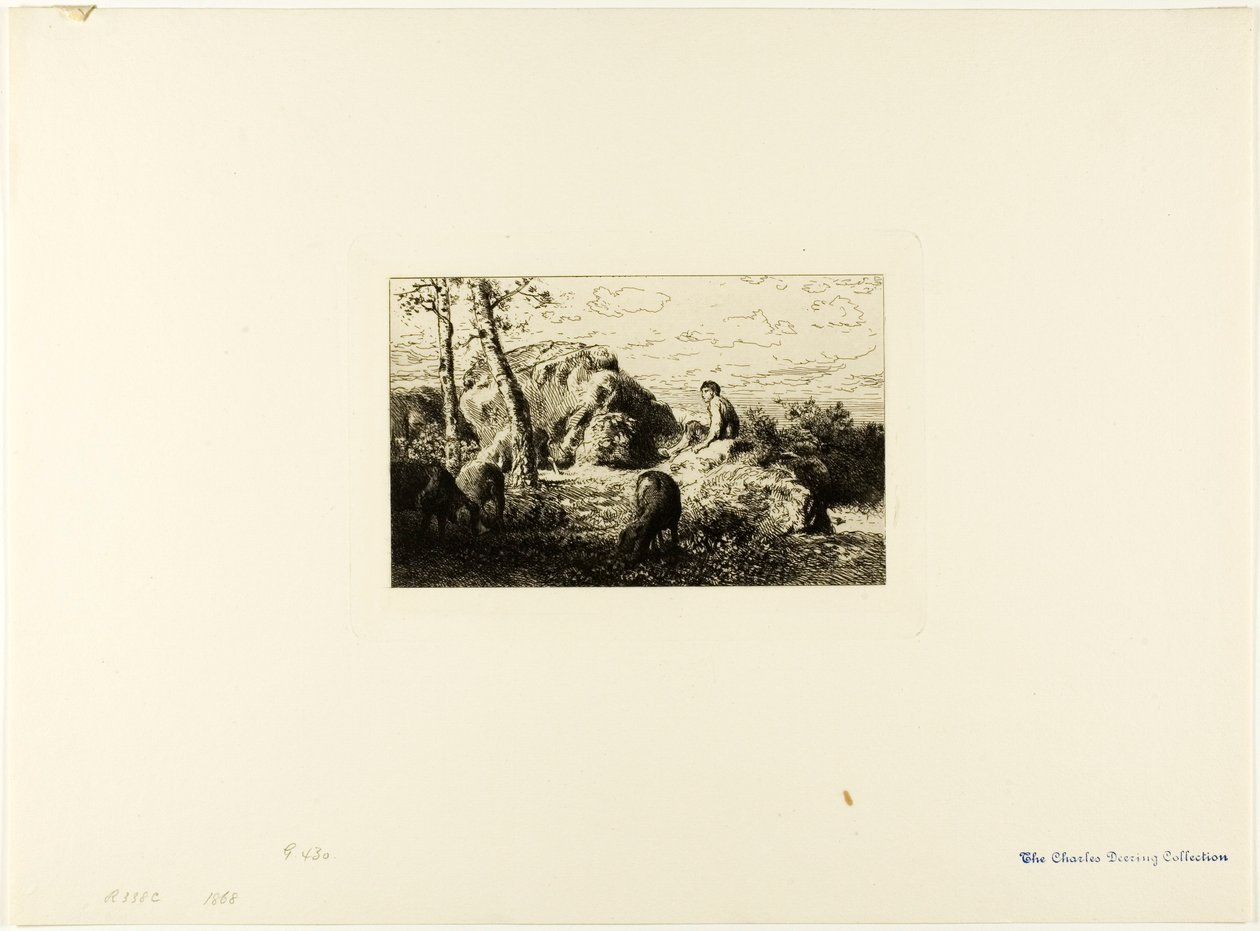 Der verlorene Sohn von Charles Emile Jacque