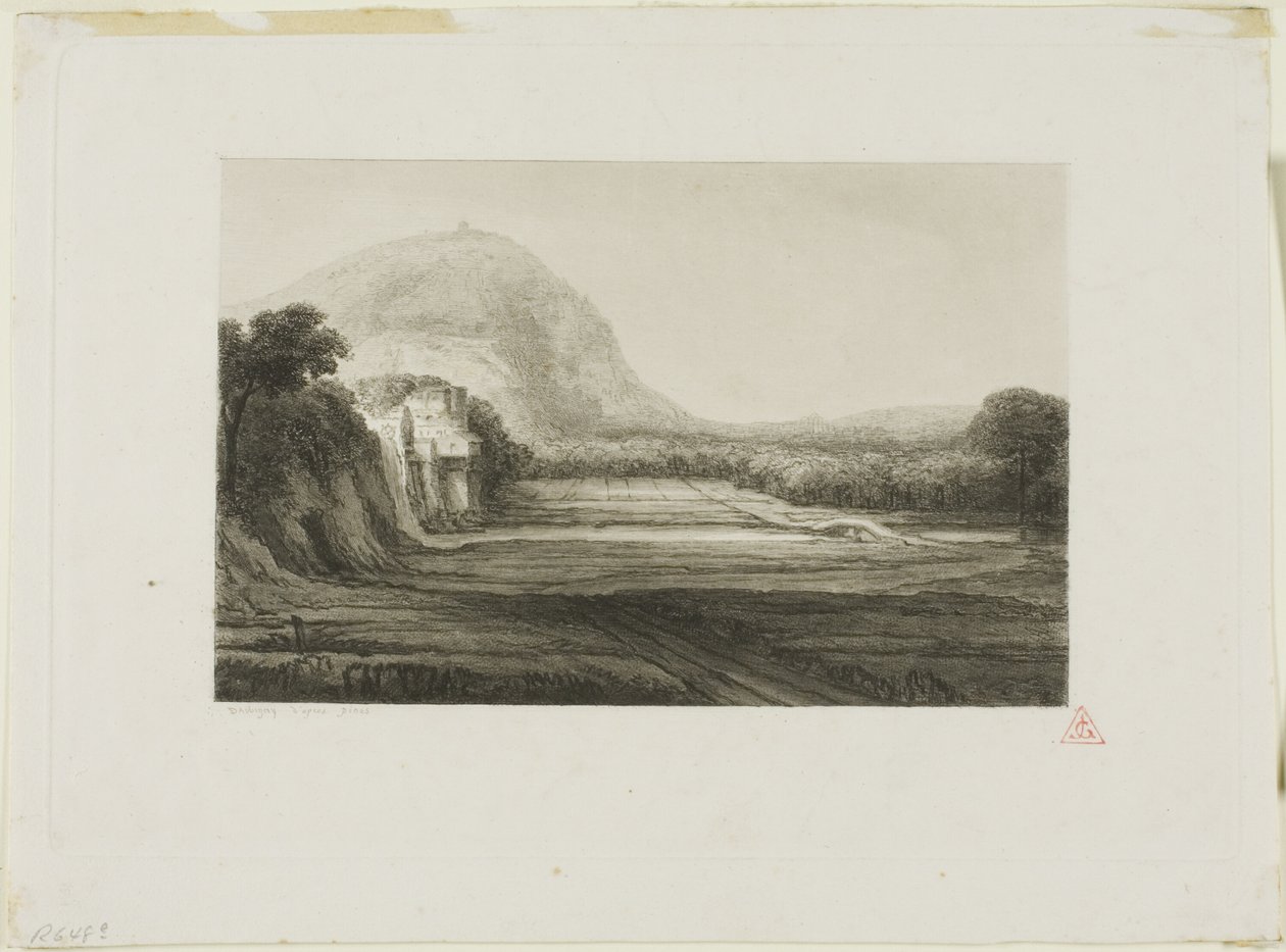 Die Mühle von Charles Francois Daubigny