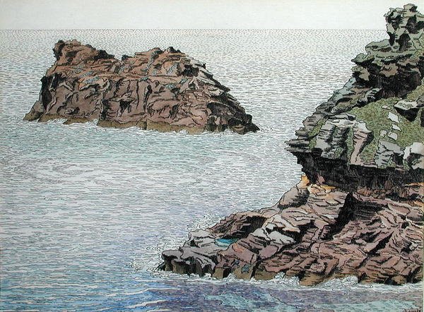 Der Meachard, Cornwall von Charles Ginner