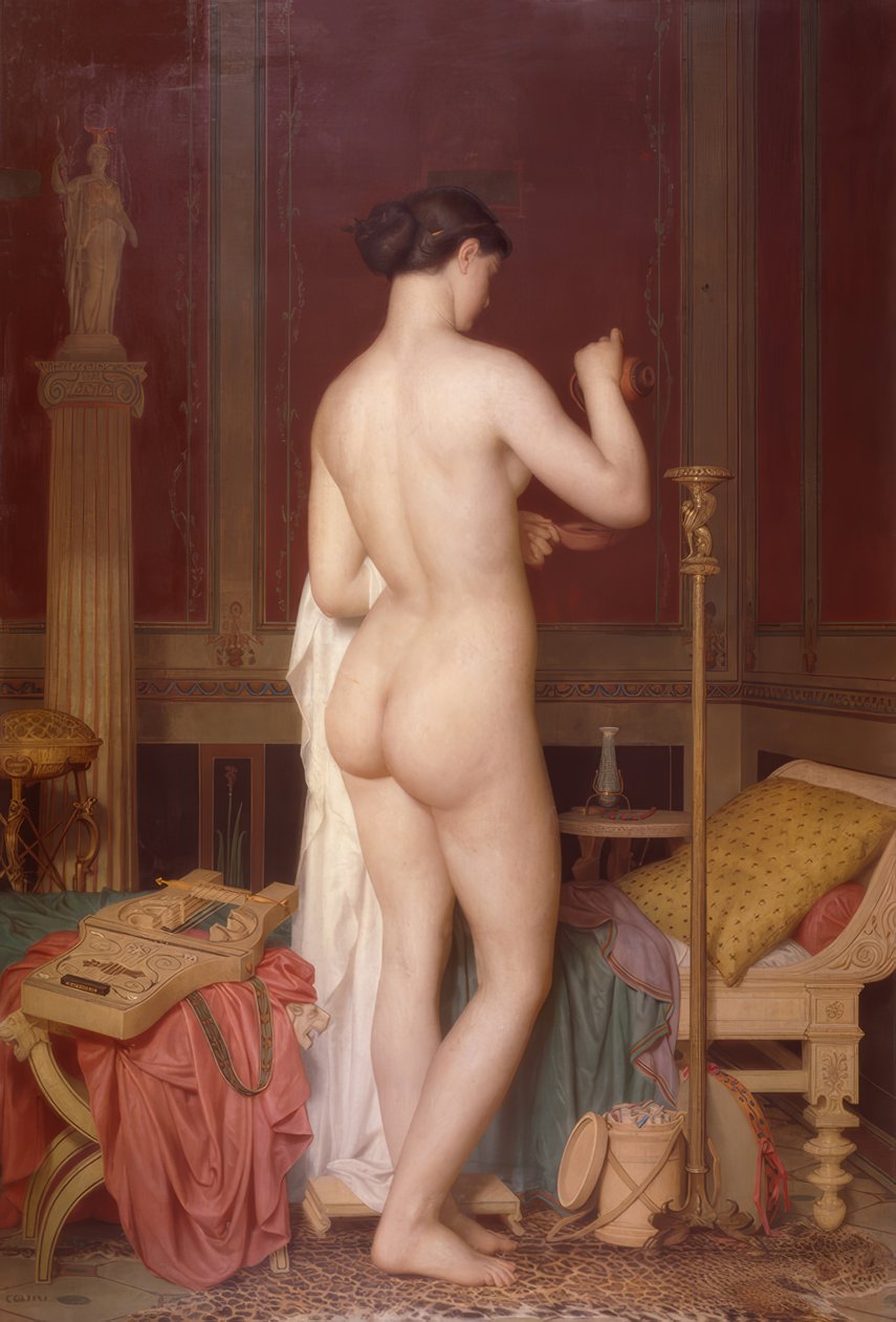 Sappho geht zu Bett von Charles Gleyre