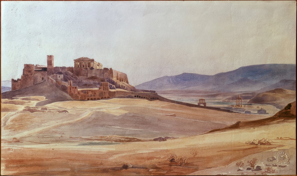 Die Akropolis von Charles Gleyre