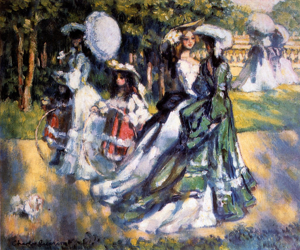 Promenade, ca. 1911 von Charles Guerin