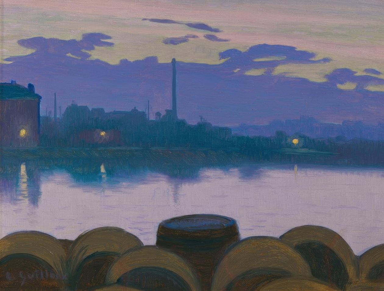 Flusslandschaft von Charles Guilloux
