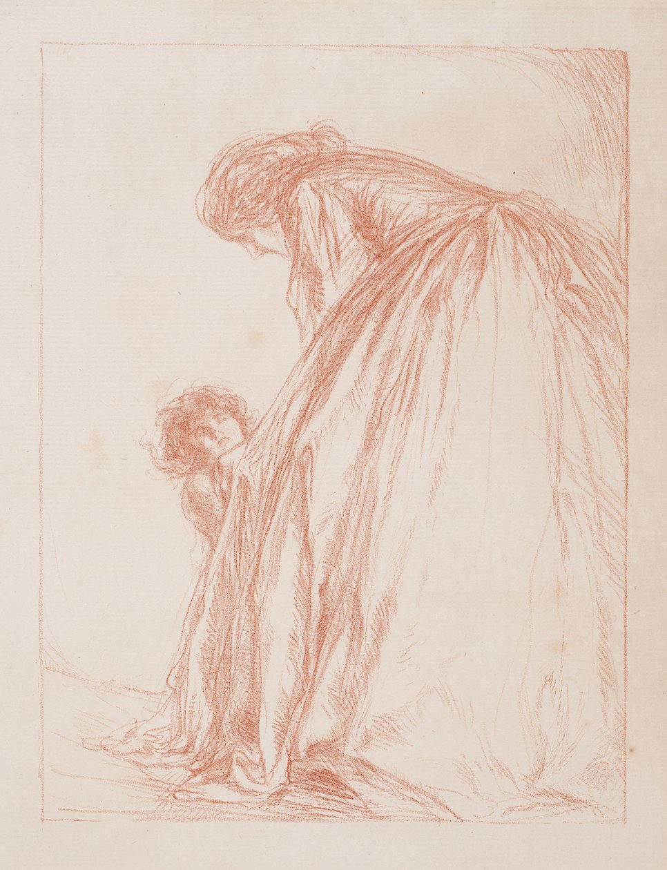 Mutter und Kind von Charles Haslewood Shannon