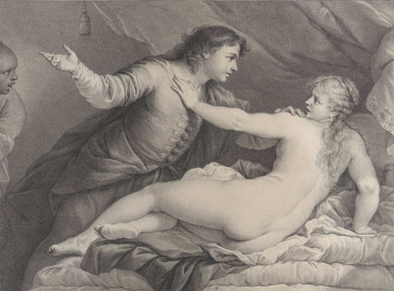 Tarquin und Lucretia, 1752 von Charles Hutin