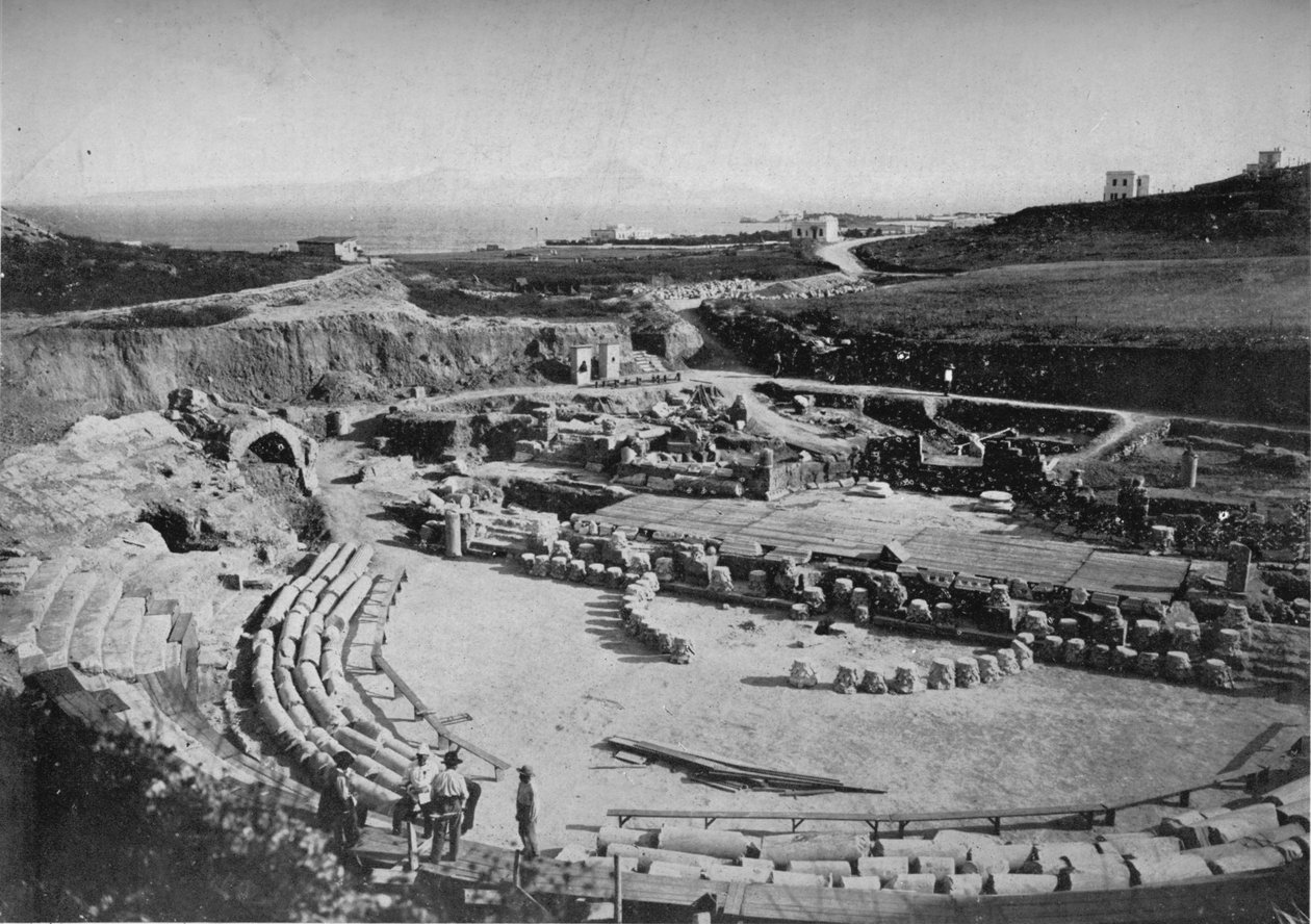 Karthago. Das Amphitheater, um 1913 von Charles J. S. Makin