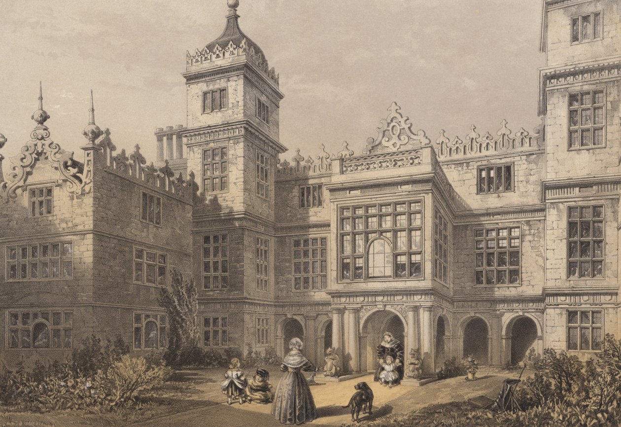 Charlton House, Wilts von Charles James Richardson