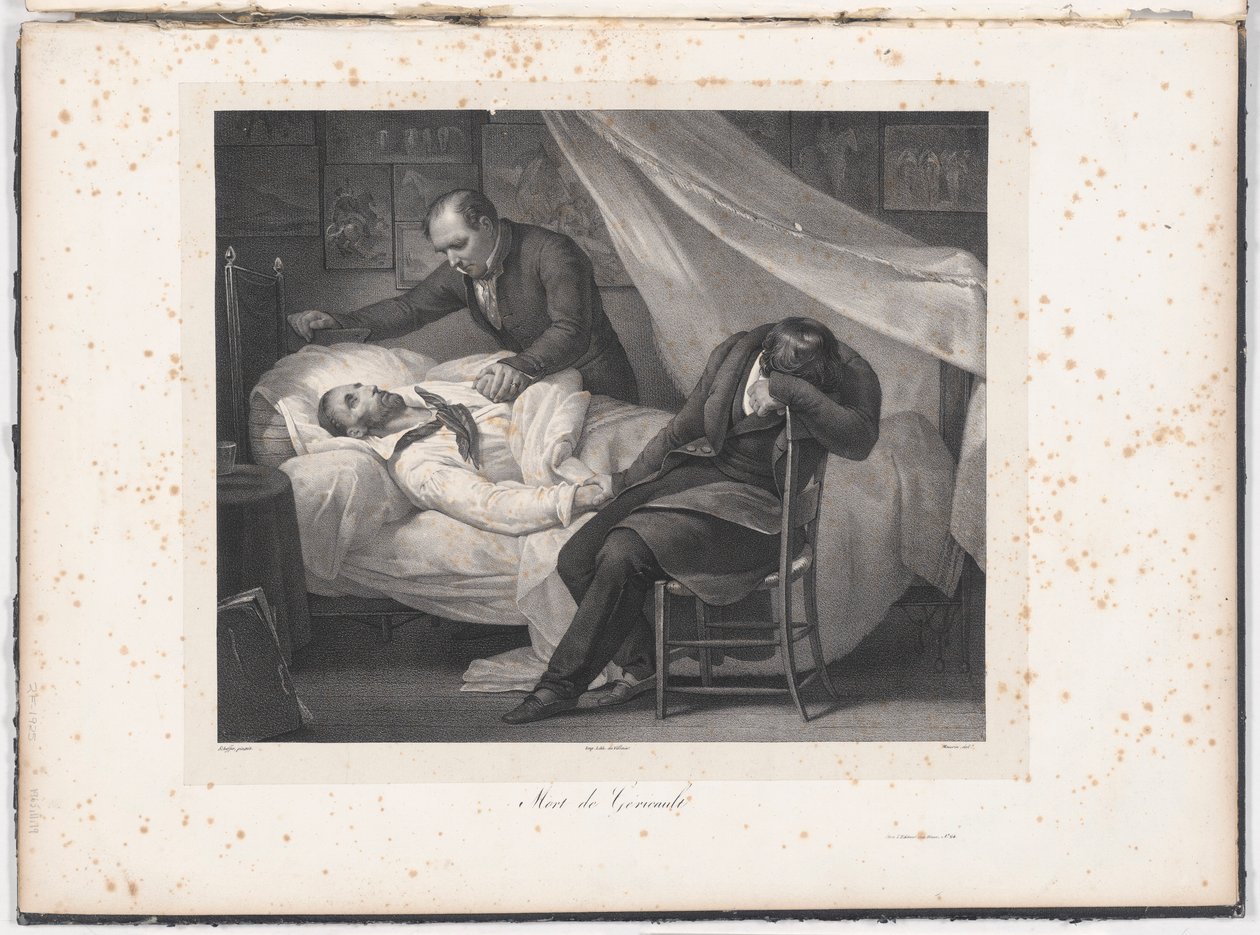 Tod von Gericault von Charles Maurin