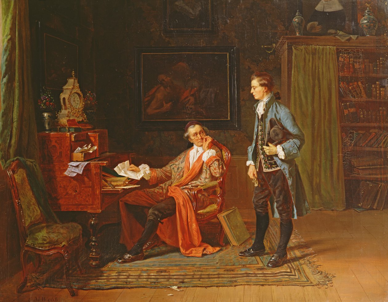 Der Bote von Charles Meer Webb