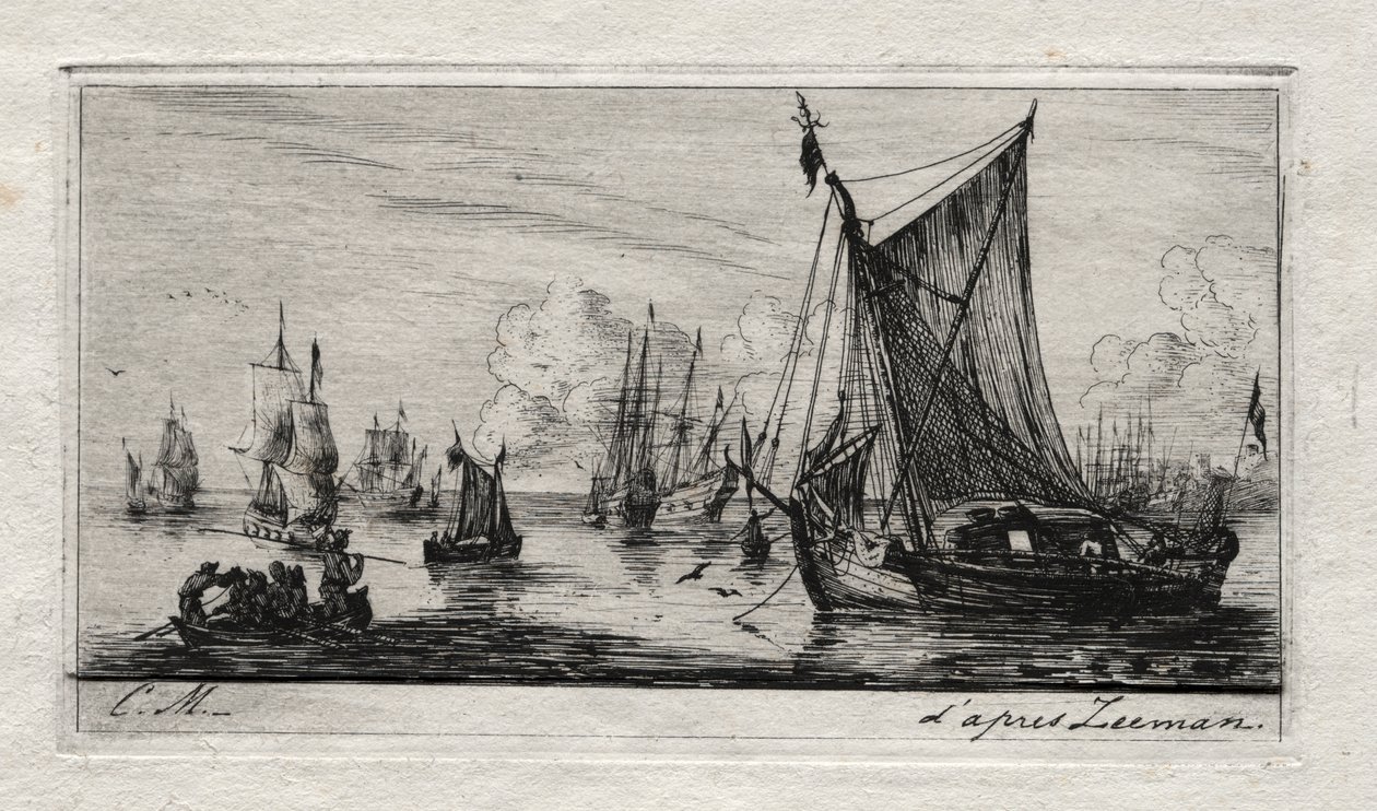 Südseefischer von Charles Meryon