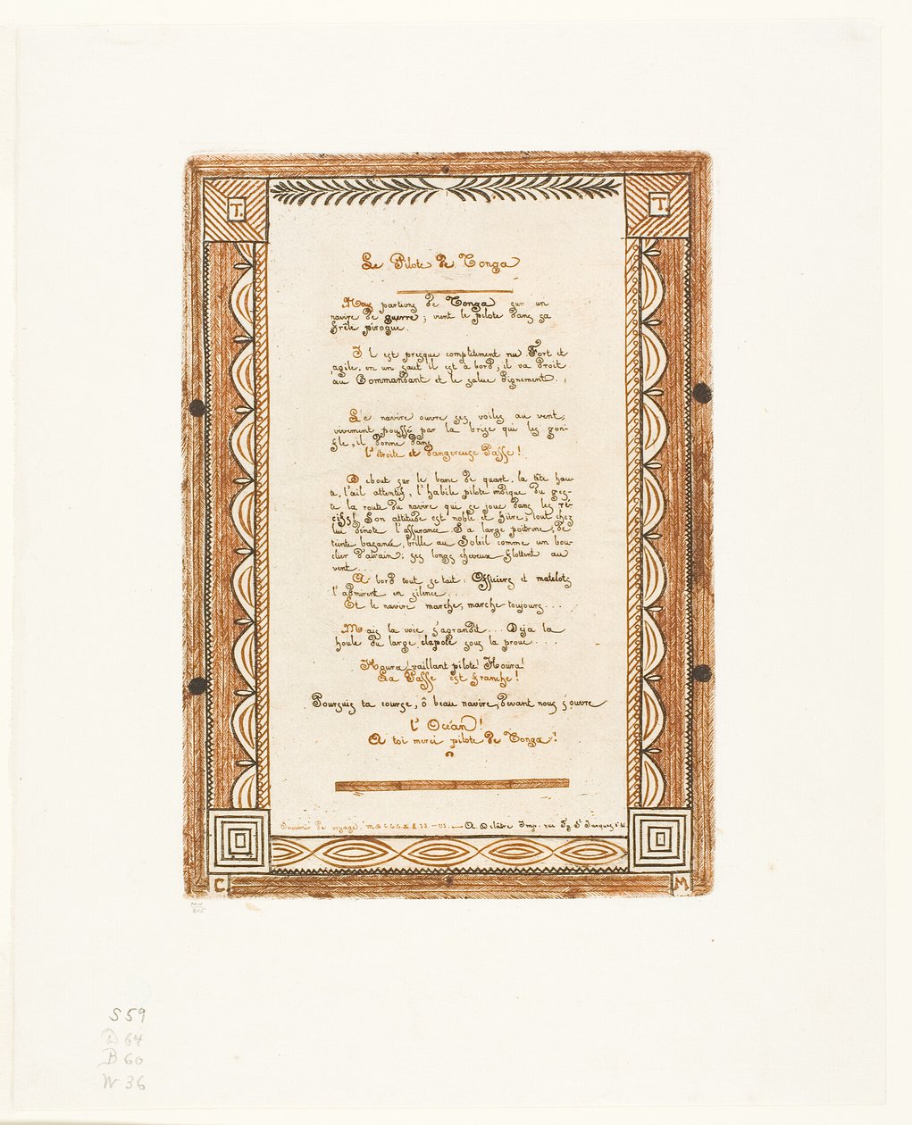 Der Pilot von Tonga von Charles Meryon
