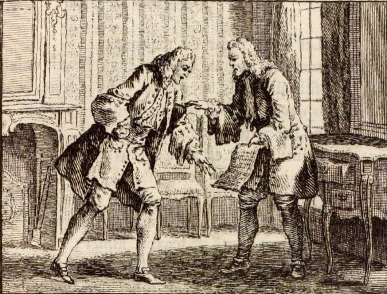 Der Vertrag von Charles Nicolas Cochin